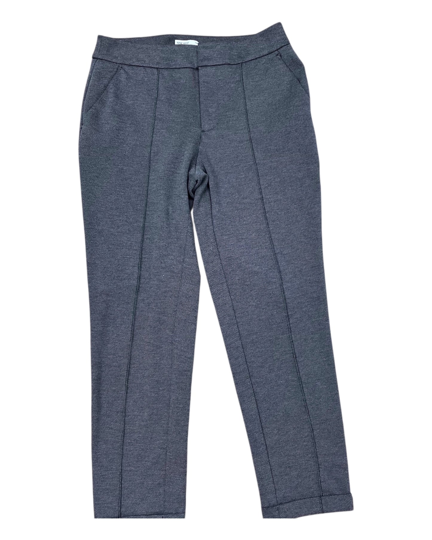 Pants Dress By Nine West In Black & Grey, Size:10