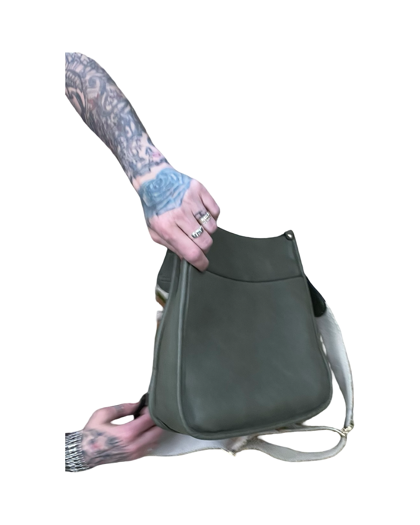 Crossbody By Jen & Co In Green, Size:Large