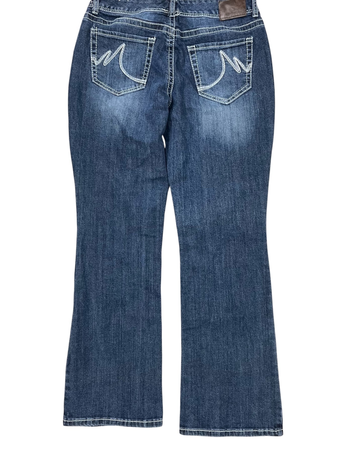 Jeans Flared By Maurices In Blue Denim, Size:10