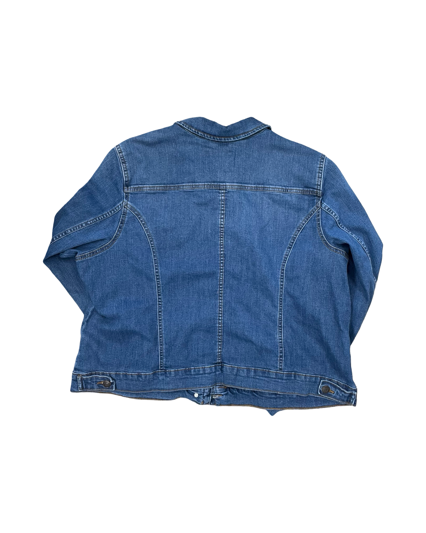 Jacket Denim By Social Standard By Sanctuary In Blue Denim, Size:1X