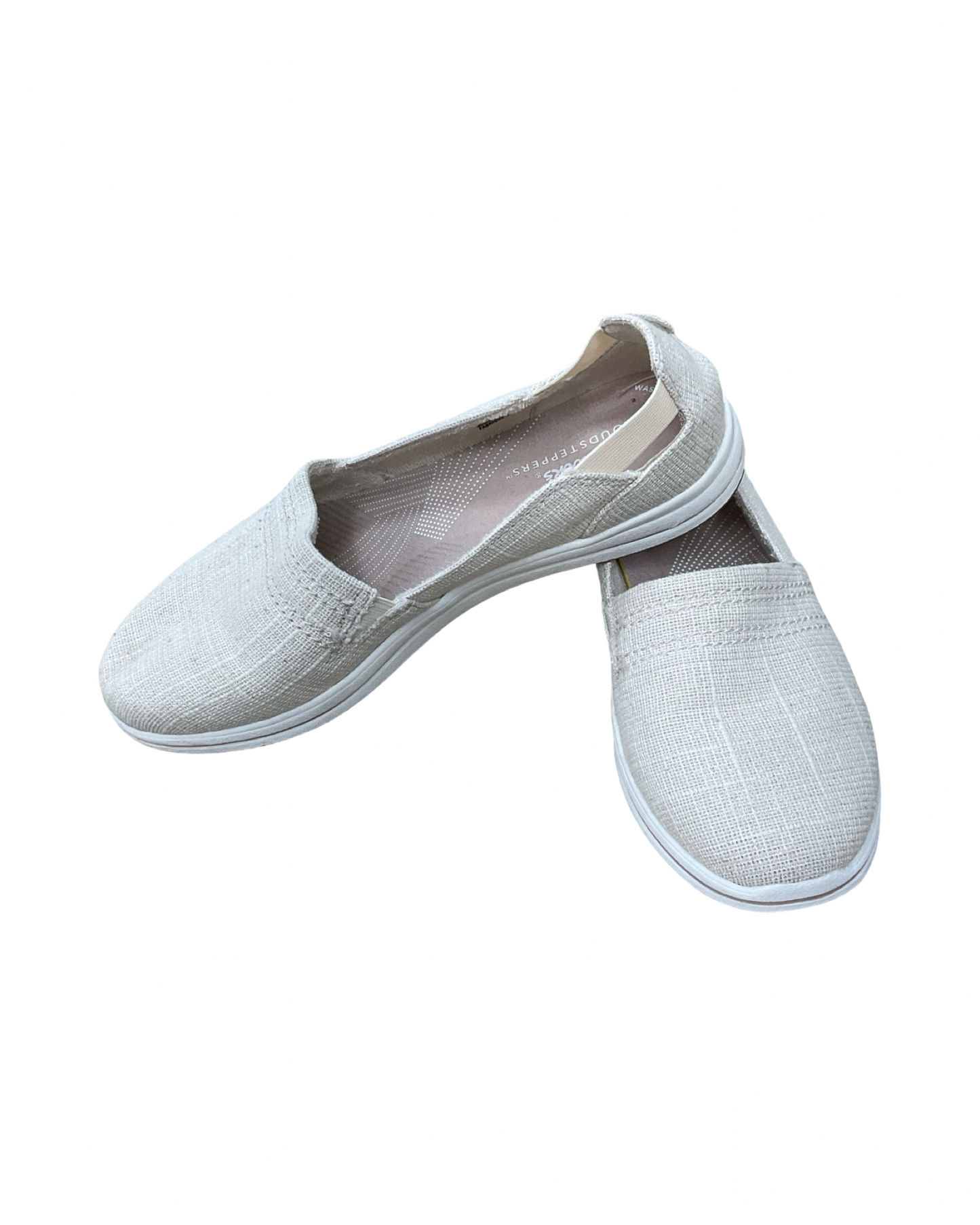 Shoes Flats By Clarks In Tan, Size:6.5