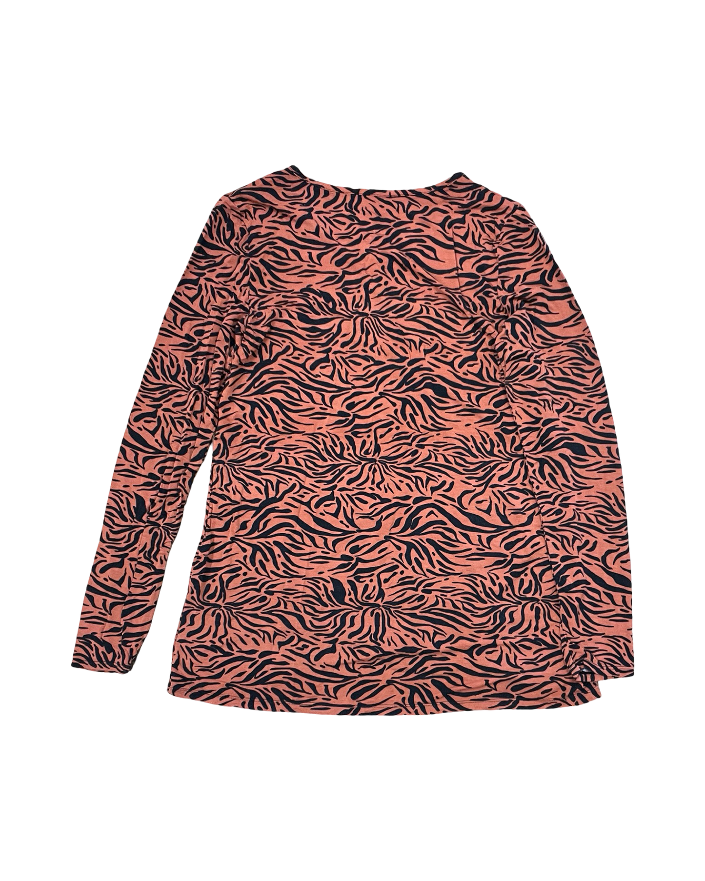 Top Ls By Cuddl Duds In Animal Print, Size:Xs