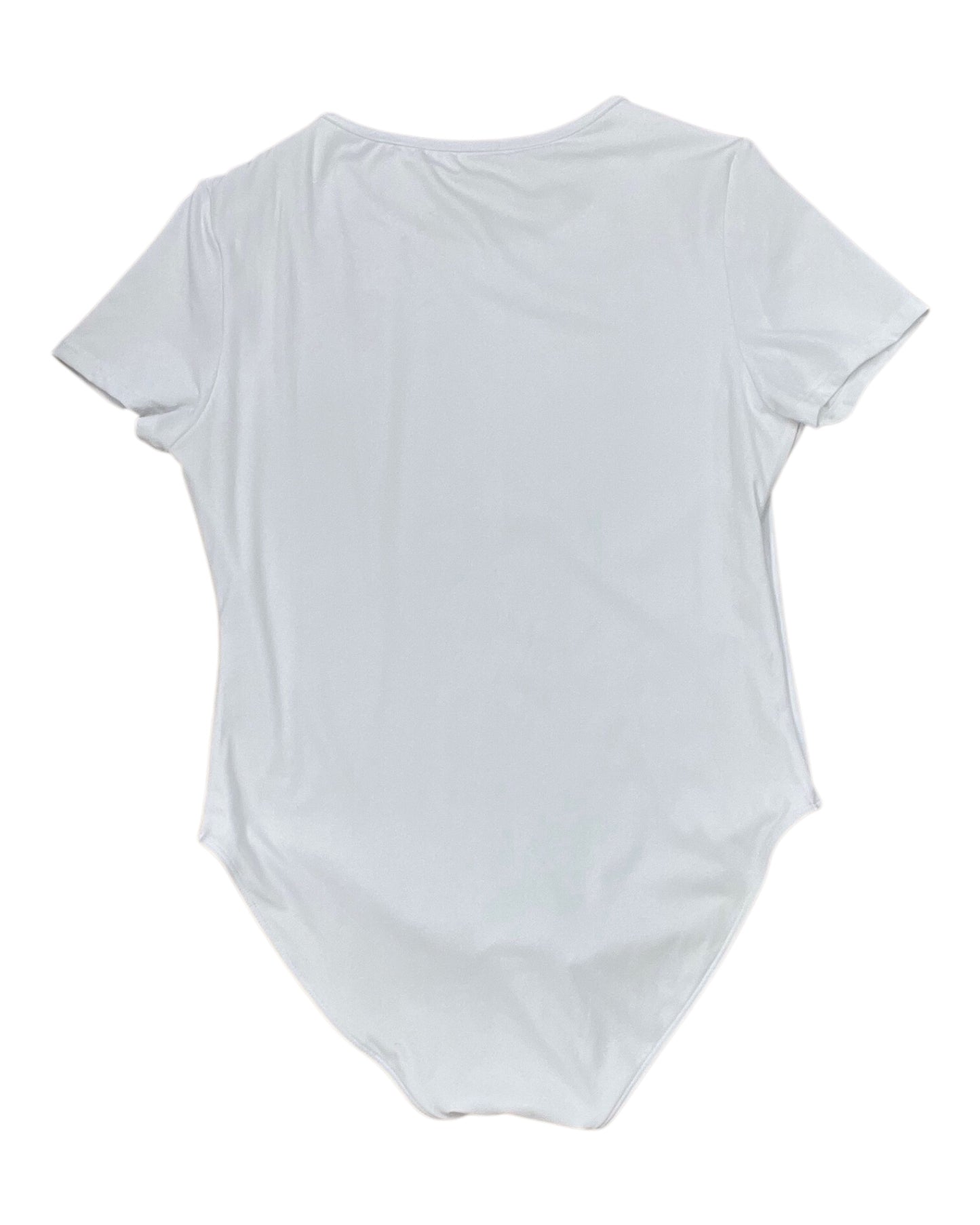 Bodysuit By Reoria In White, Size:Xl