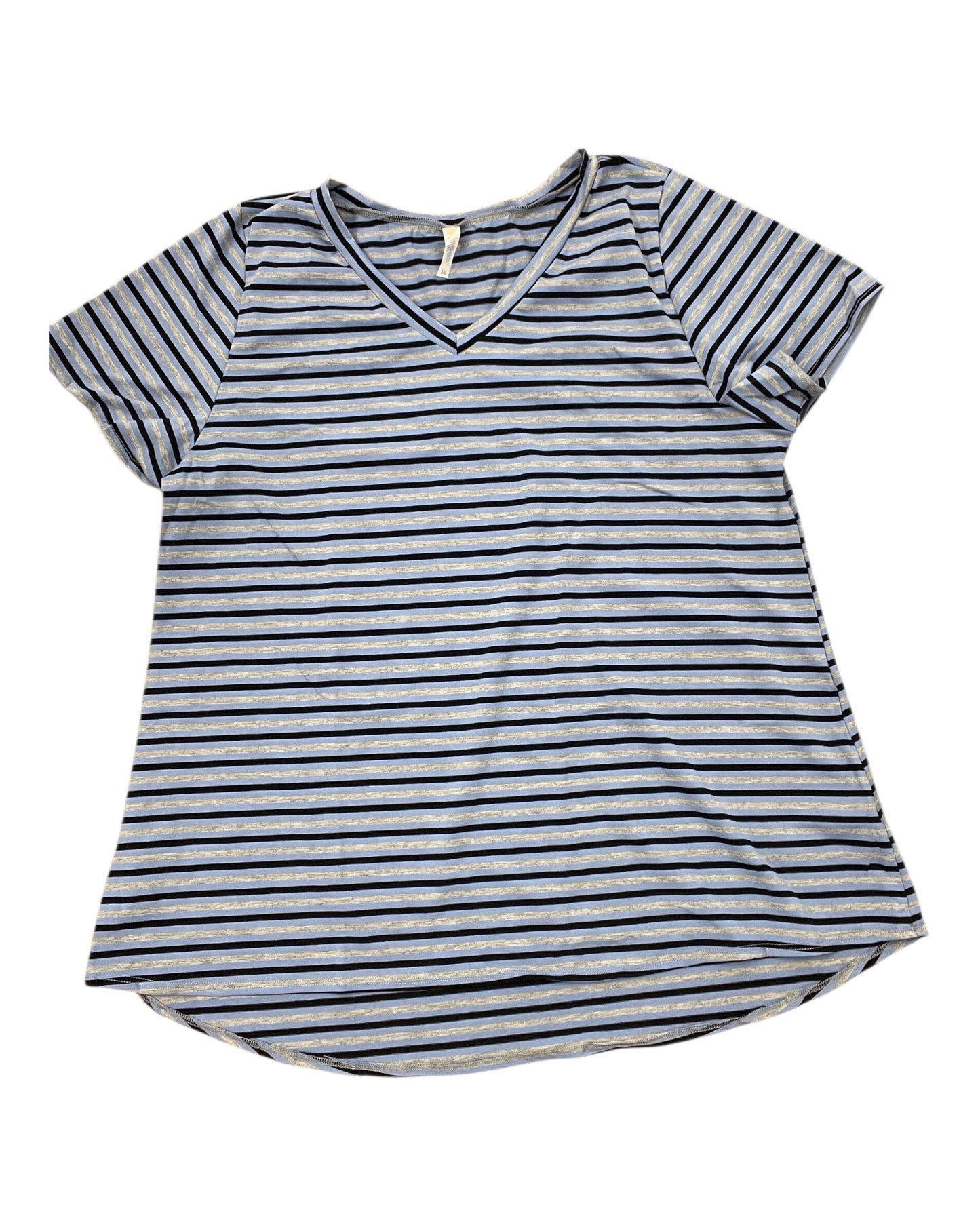 Top Ss By Lularoe In Blue, Size:3X