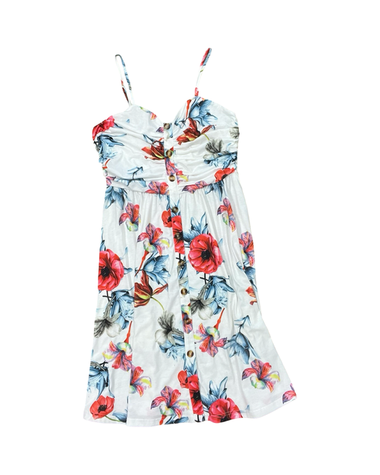 Dress Casual Short By Clothes Mentor In White, Size:L