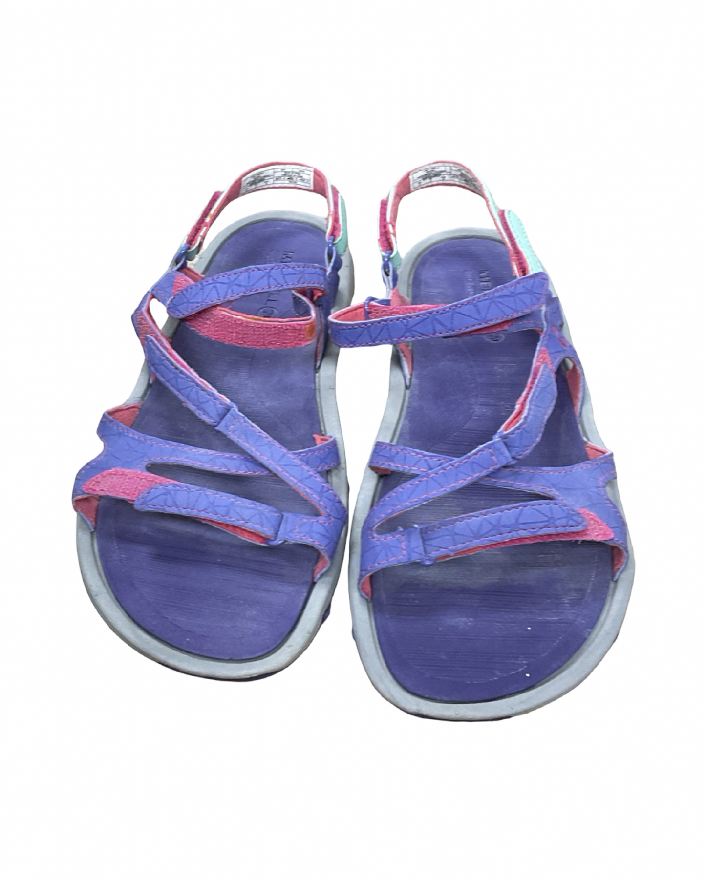Sandals Flats By Merrell In Purple, Size:6