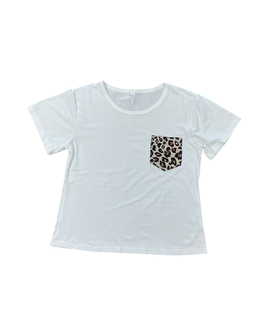 Top Ss Basic By Clothes Mentor In White, Size:S