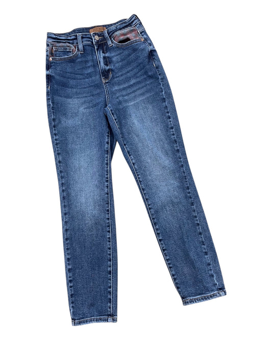 Jeans Skinny By Judy Blue In Blue Denim, Size:2