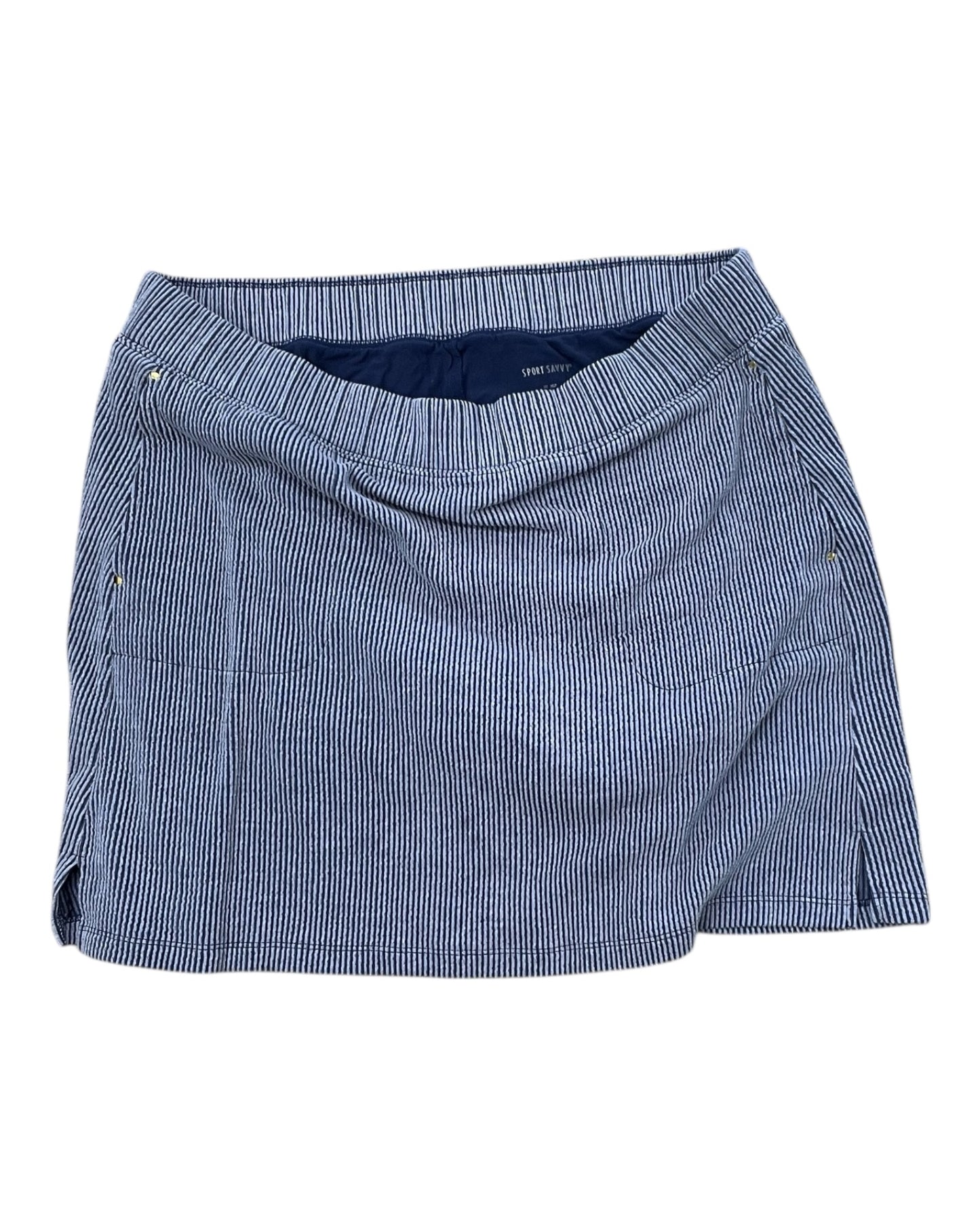 Skort By Clothes Mentor In Blue, Size:Xl