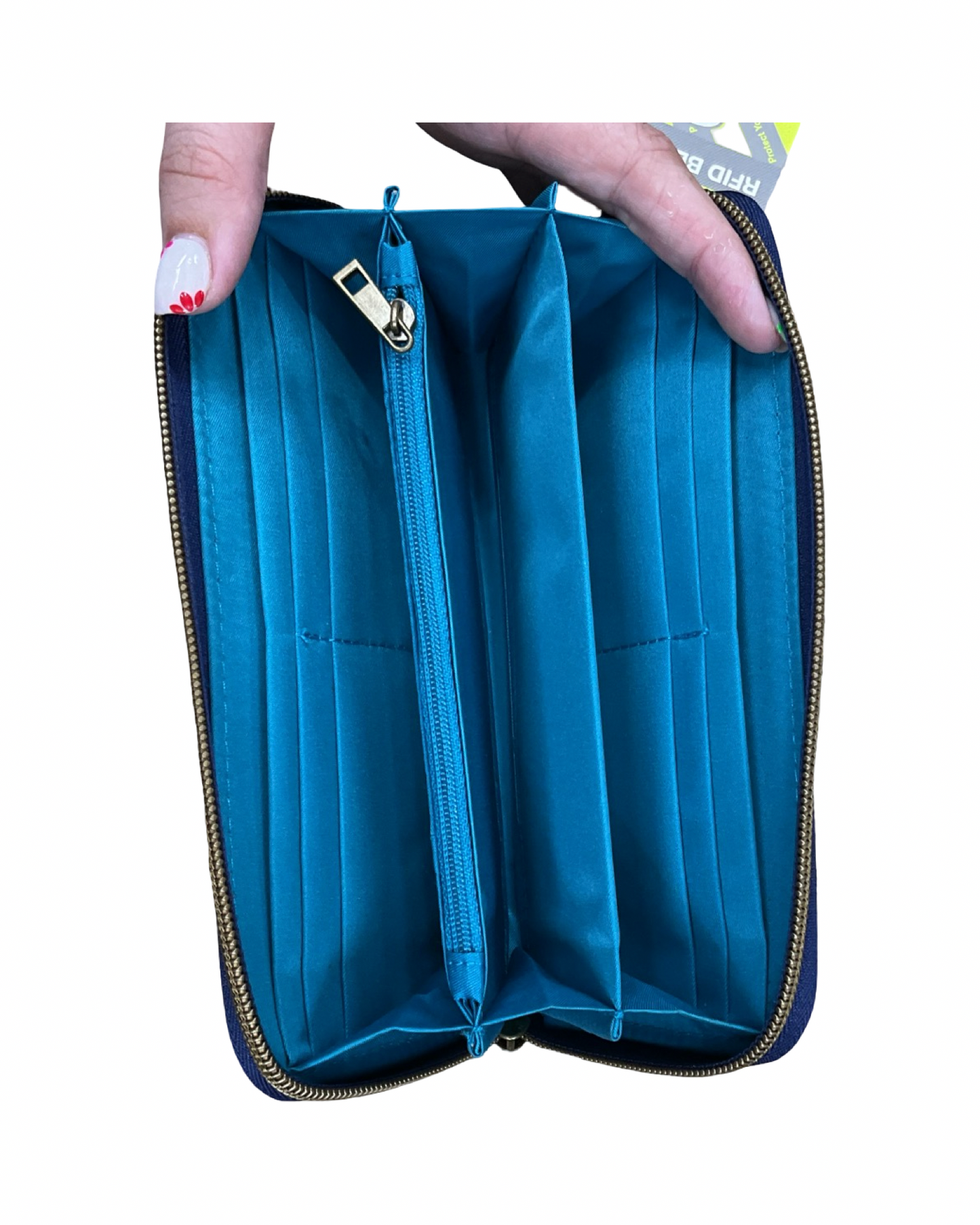 Wallet By 1.State In Blue, Size:Medium
