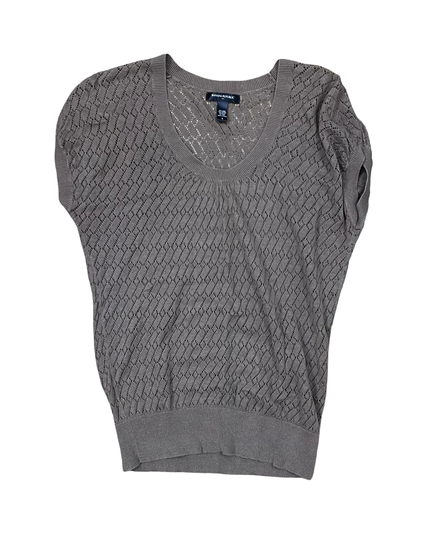 Top Ss By Banana Republic In Brown, Size:S