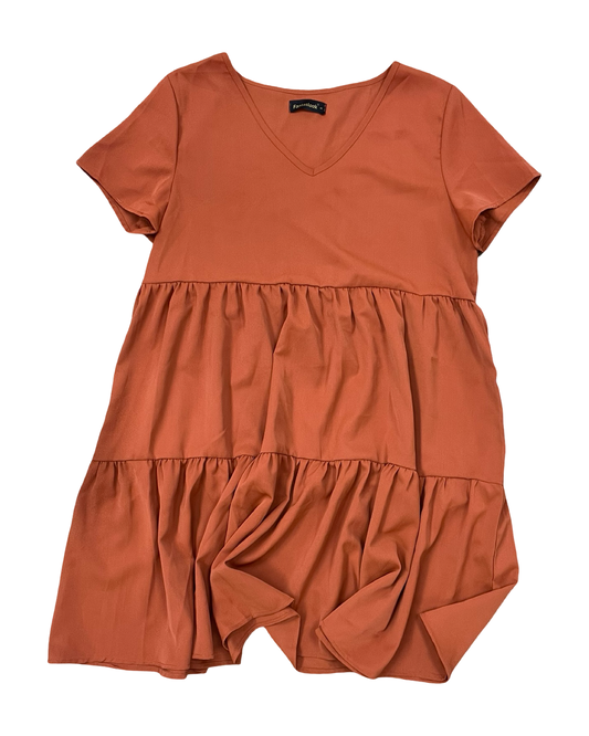 Dress Casual Short By Clothes Mentor In Orange, Size:S