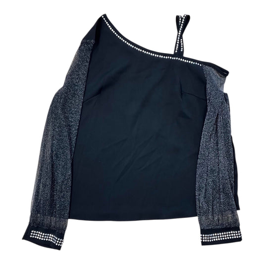 Top Ls By Shein In Black, Size:L