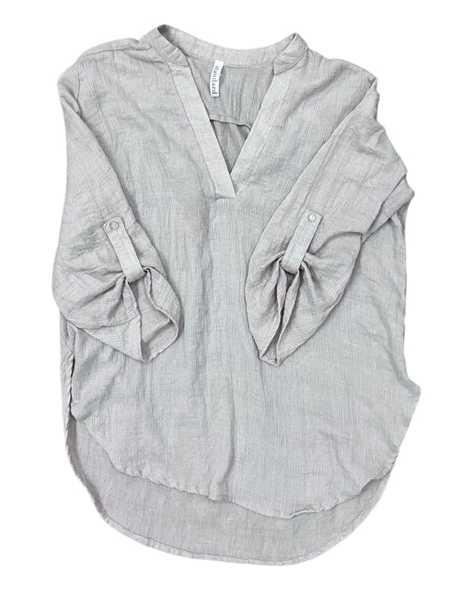 Top Ls By Clothes Mentor In Beige, Size:L