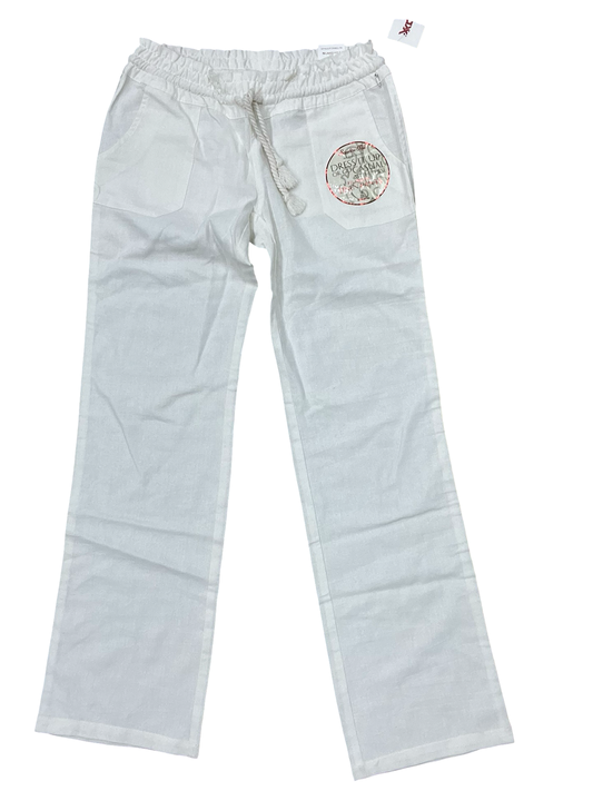 Pants Lounge By Clothes Mentor In White, Size:4