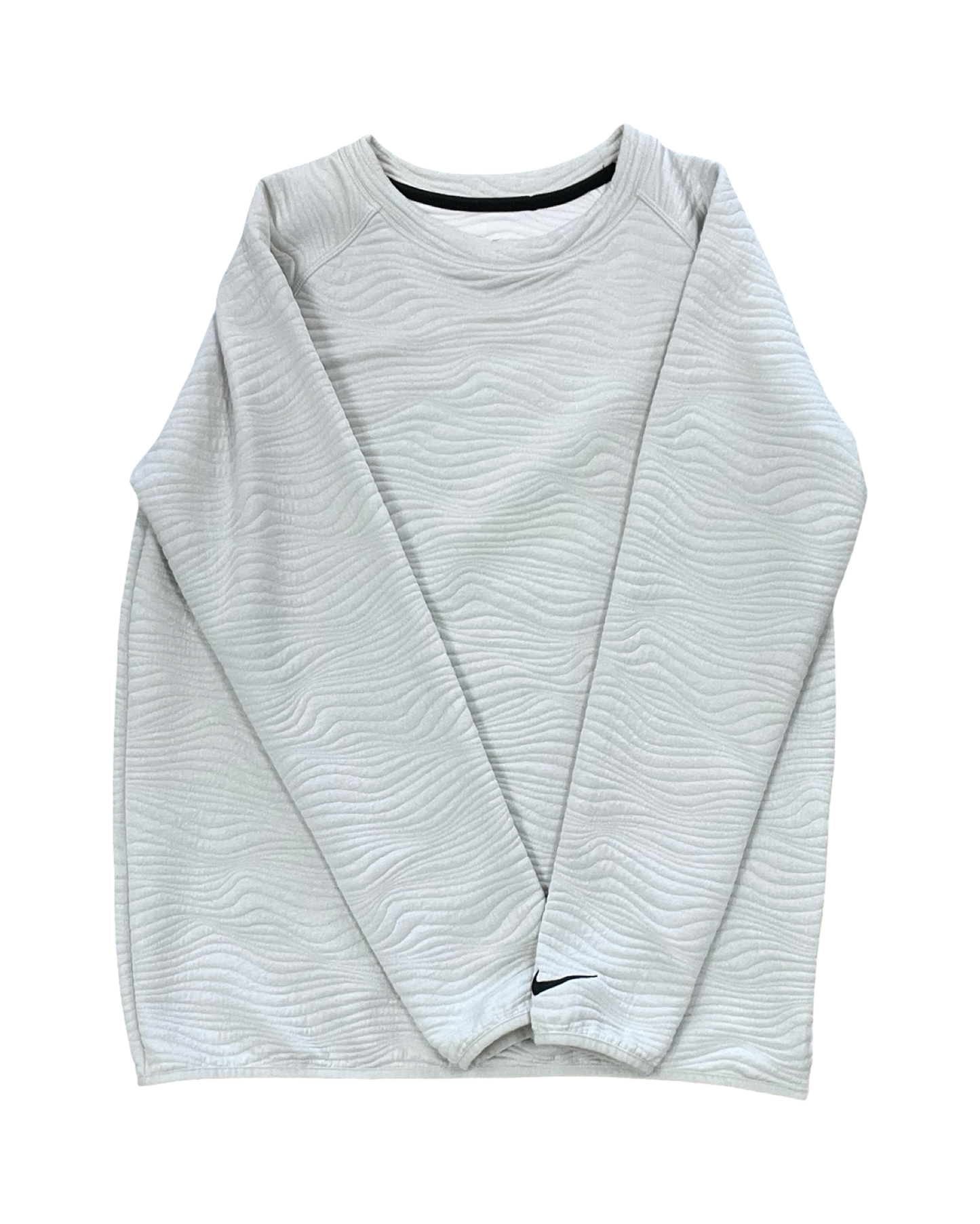 Sweatshirt Crewneck By Nike In Cream, Size:M