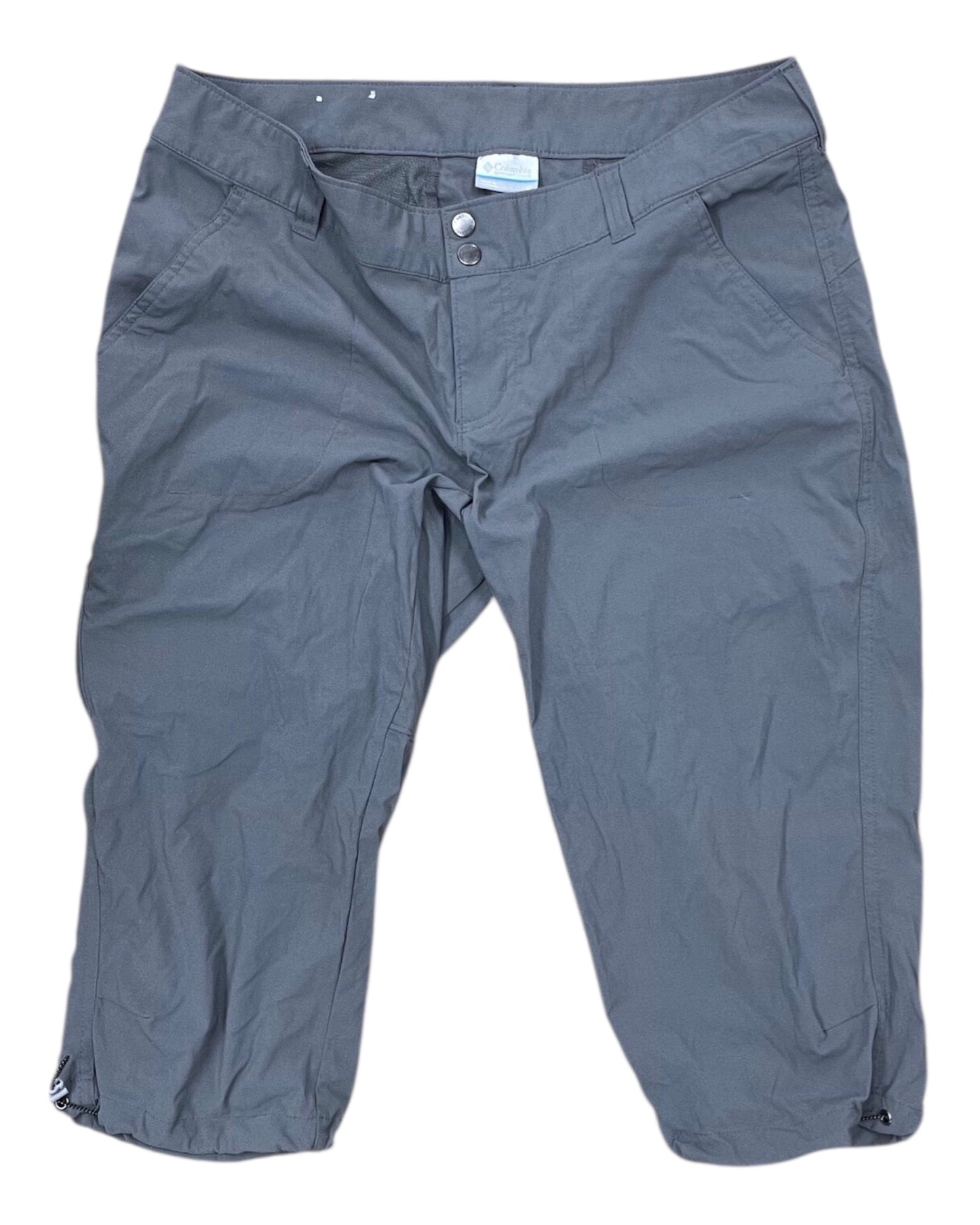 Athletic Capris By Columbia In Grey, Size:L
