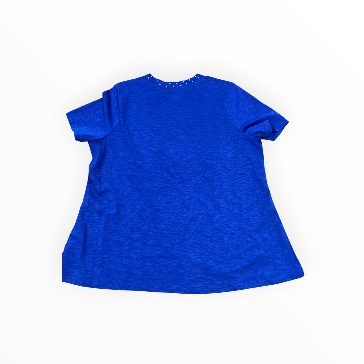 Top Ss By Quaker Factory In Blue, Size:Xl