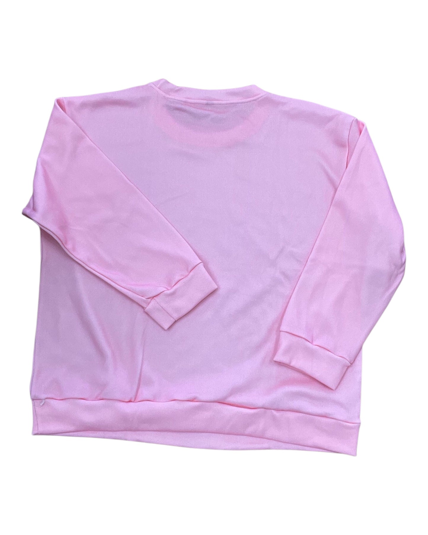 Sweatshirt Crewneck By Clothes Mentor In Pink, Size:2X