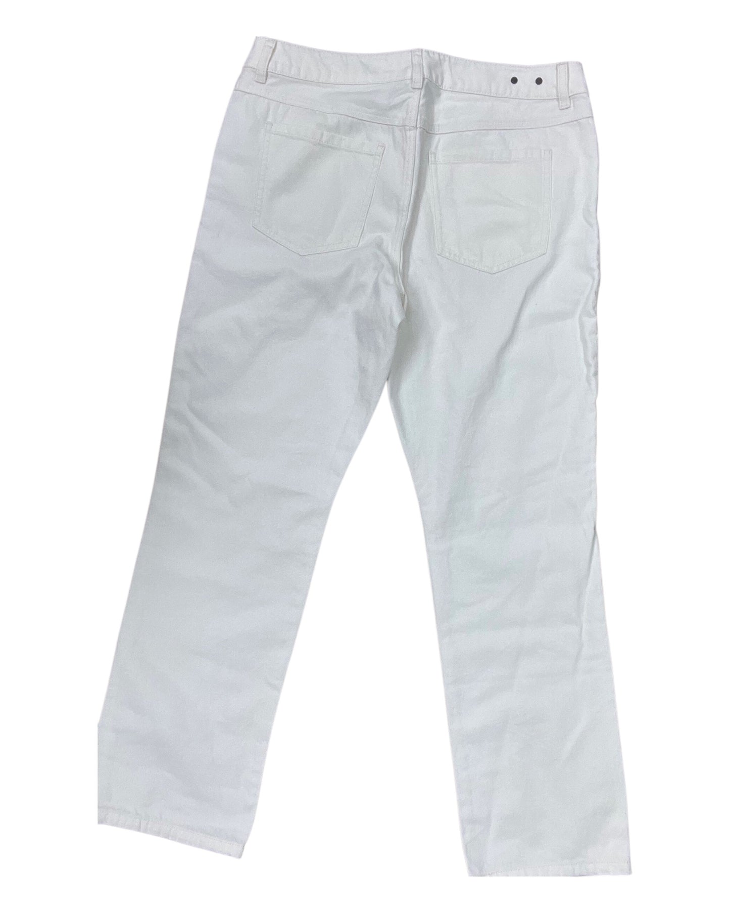 Jeans Straight By Cabi In Cream, Size:10