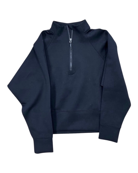 Athletic Sweatshirt Collar By Kyodan In Black, Size:L
