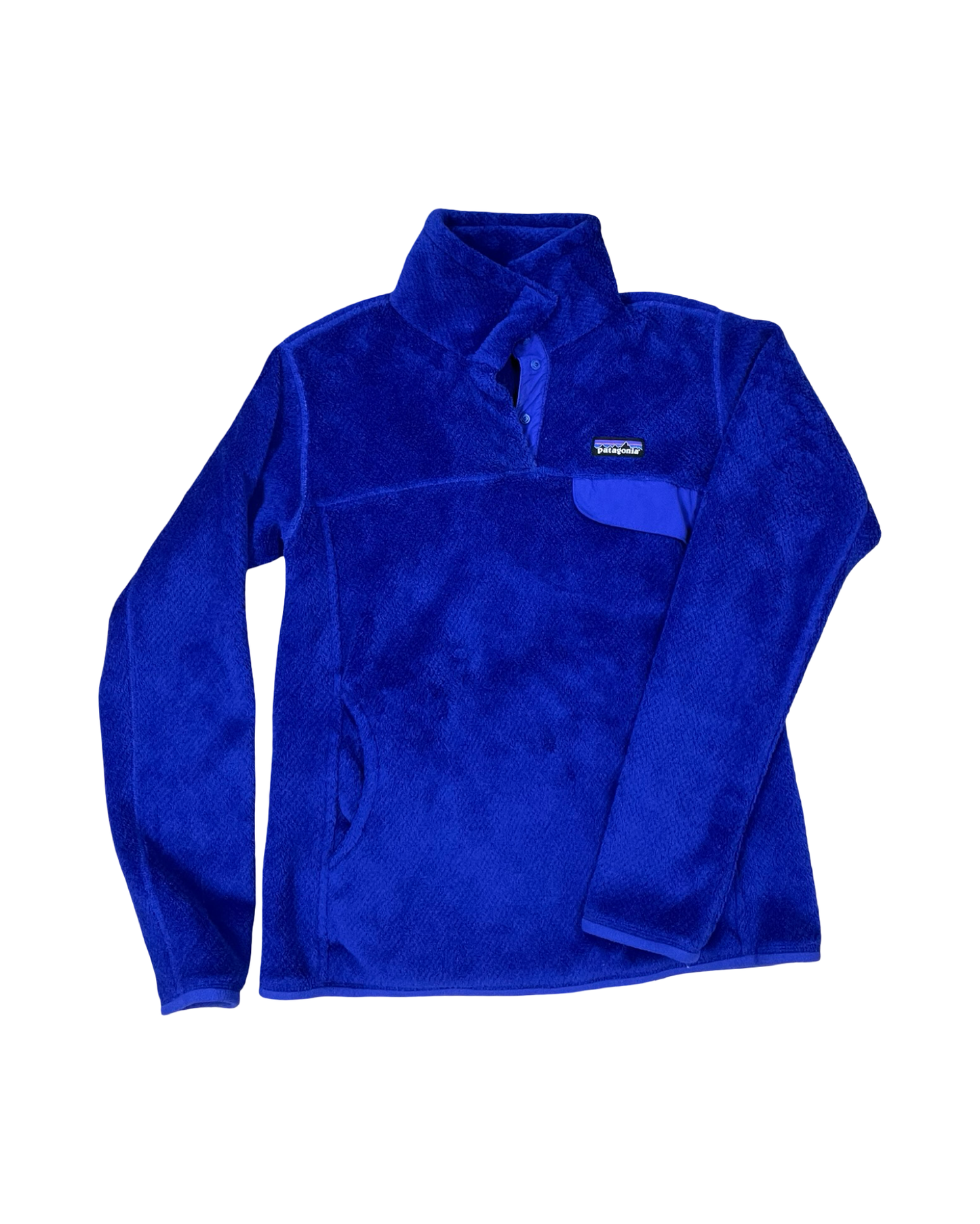 Sweatshirt Collar By Patagonia In Blue, Size:M