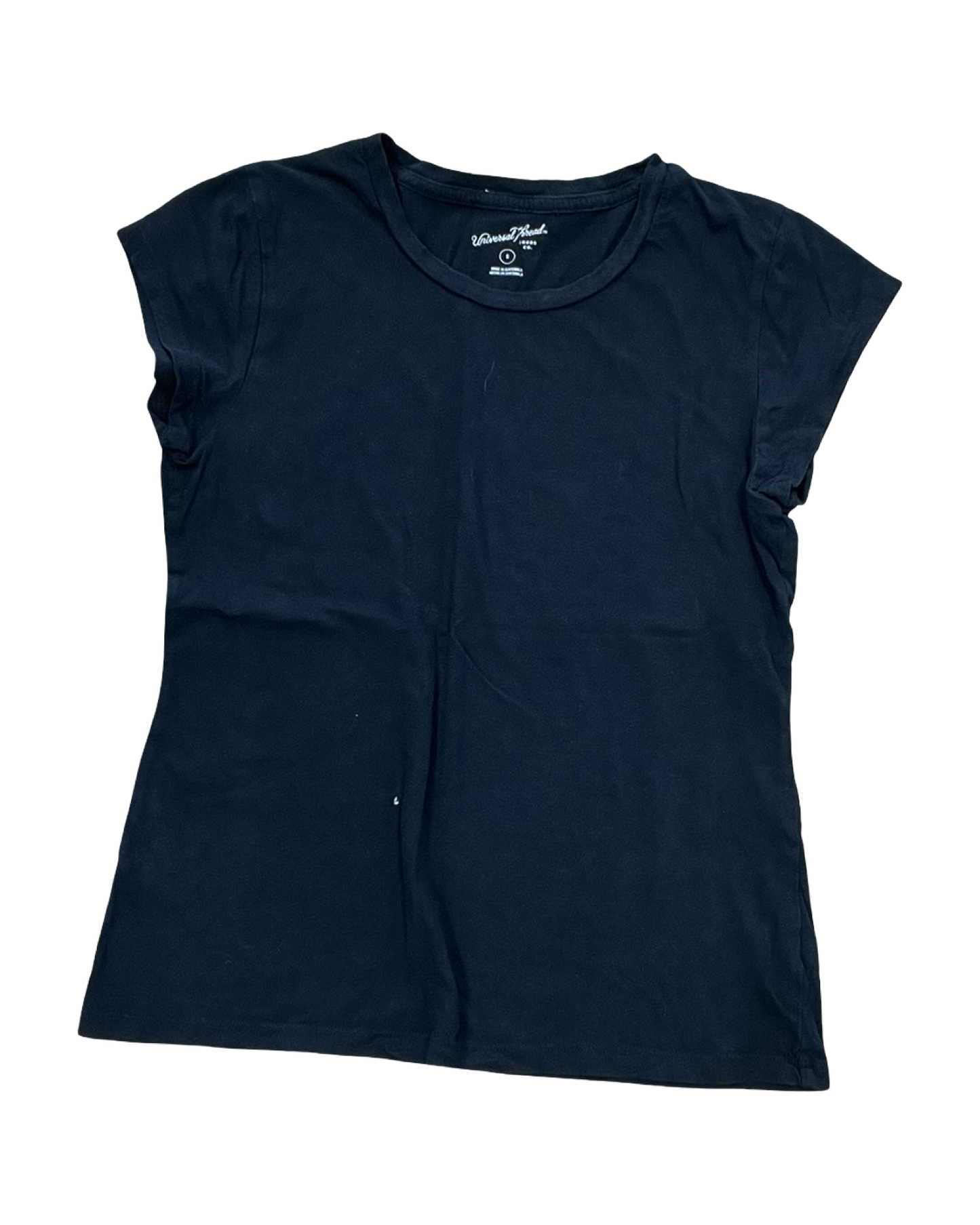 Top Ss Basic By Universal Thread In Black, Size:S