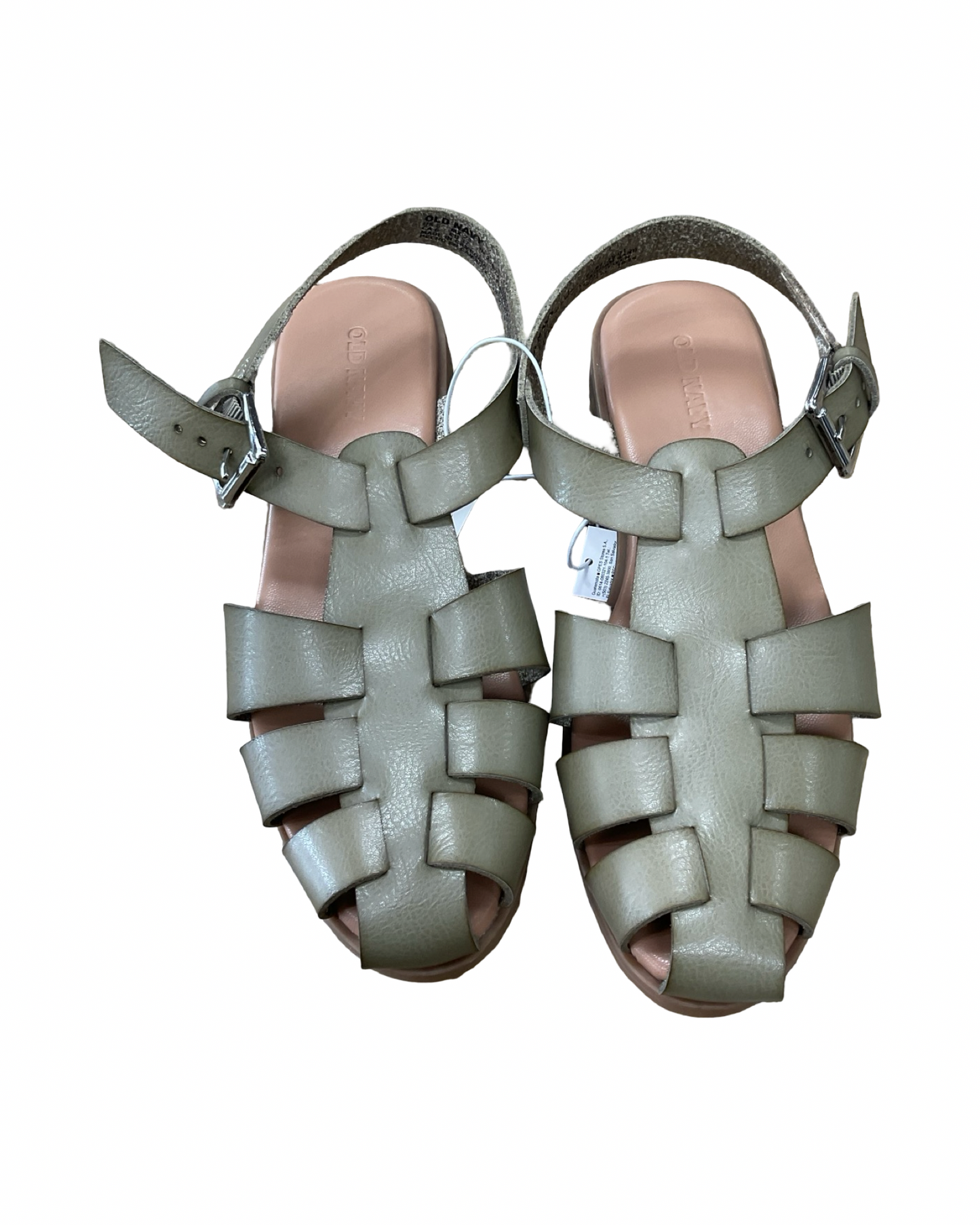 Sandals Flats By Old Navy In Green, Size:6