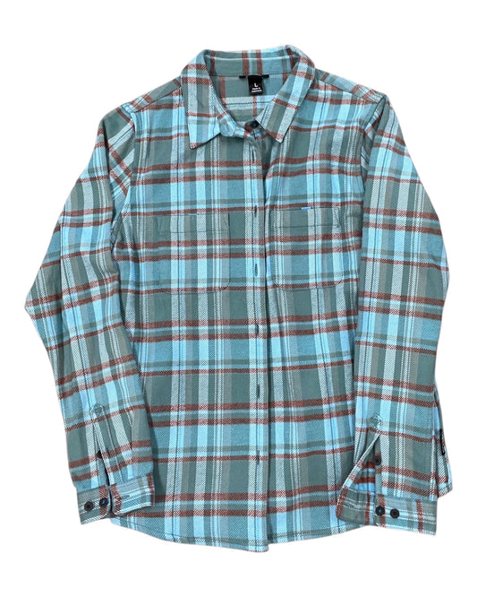 Jacket Shirt By Cotopaxi In Aqua, Size:L