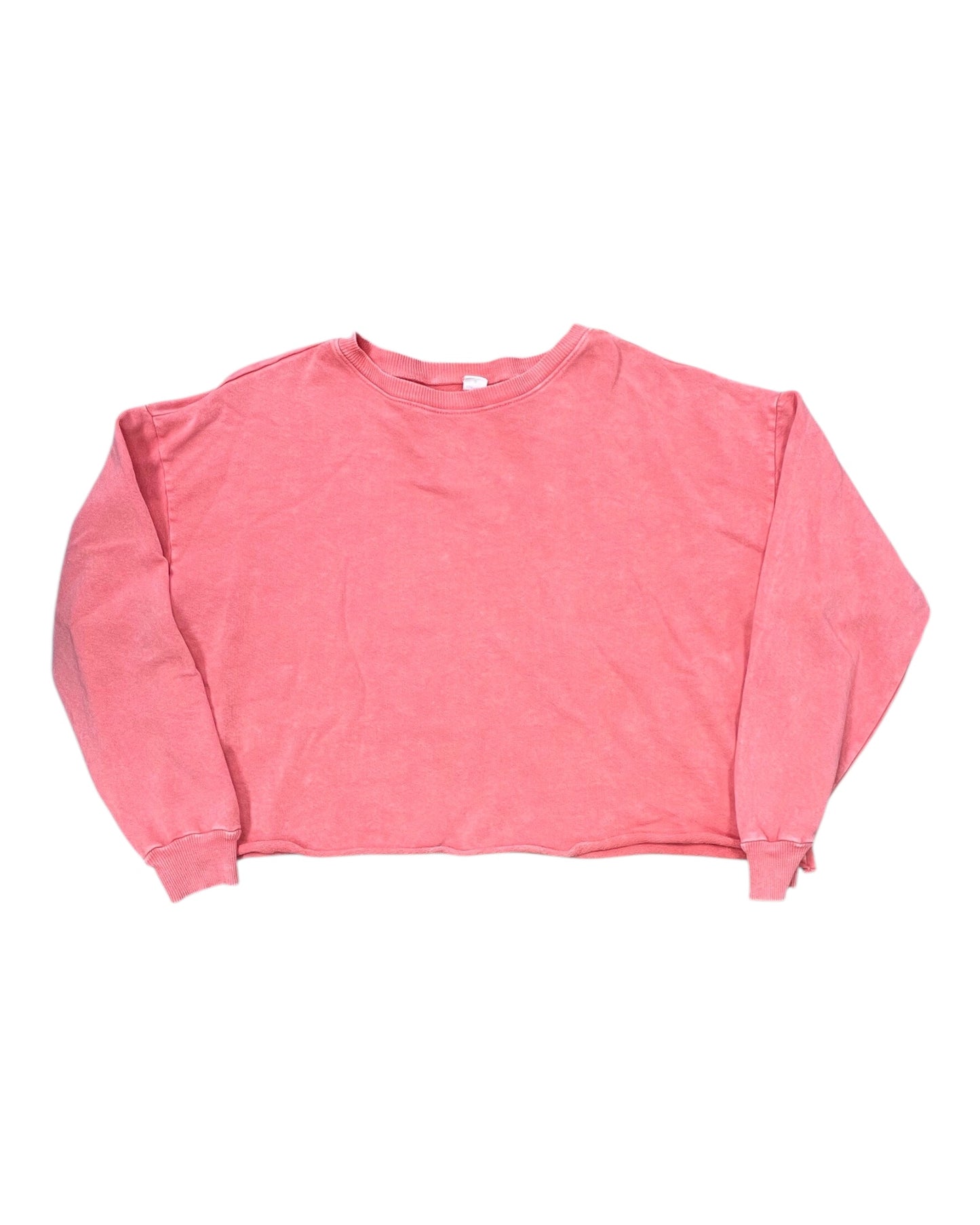 Sweatshirt Crewneck By Clothes Mentor In Orange, Size:S
