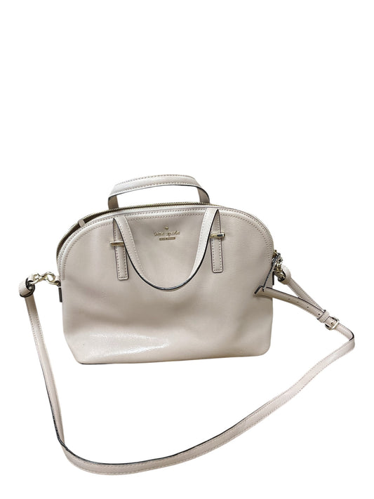 Crossbody Designer By Kate Spade In Taupe, Size:Medium