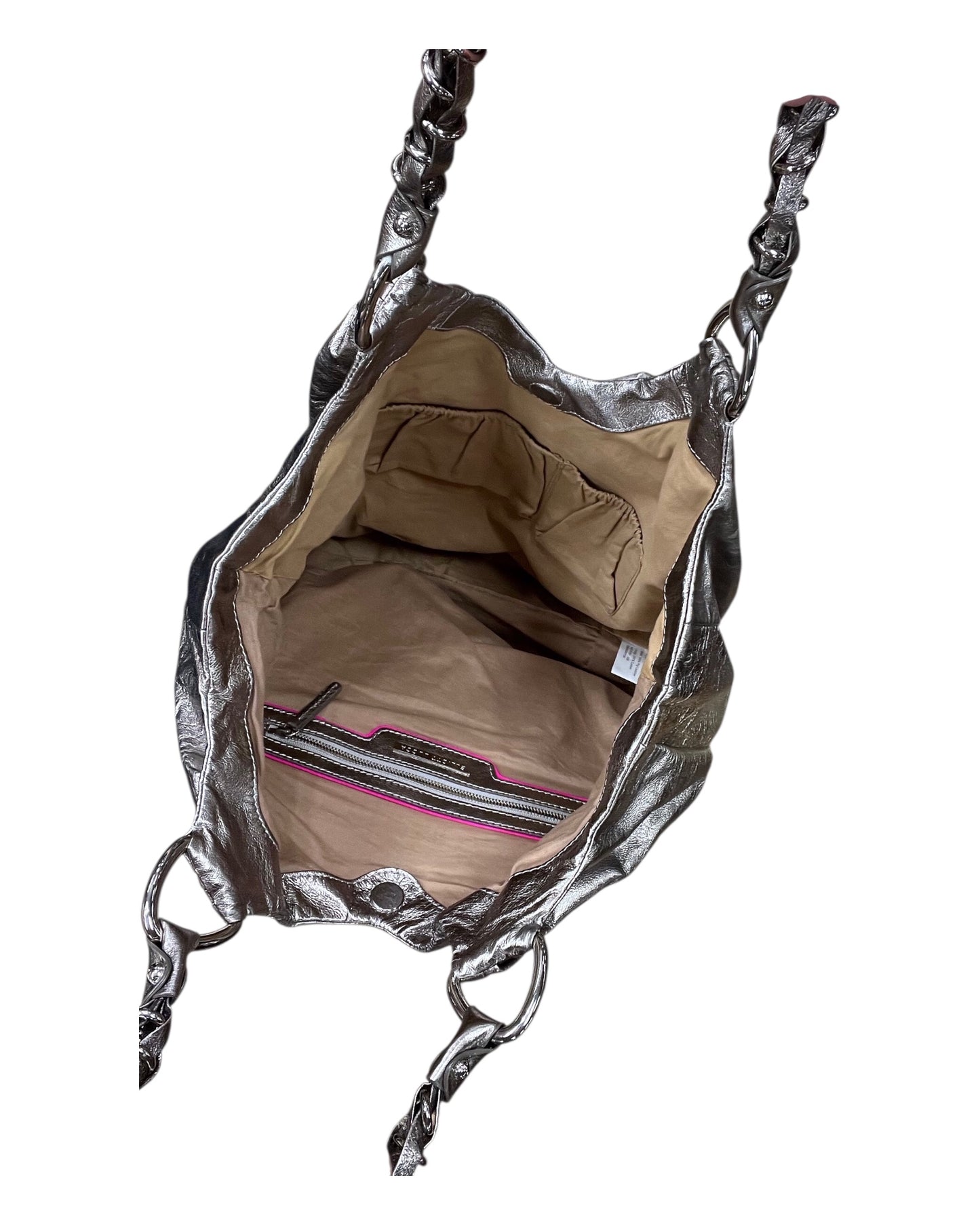 Handbag By Elliot Lucca In Gold, Size:Large
