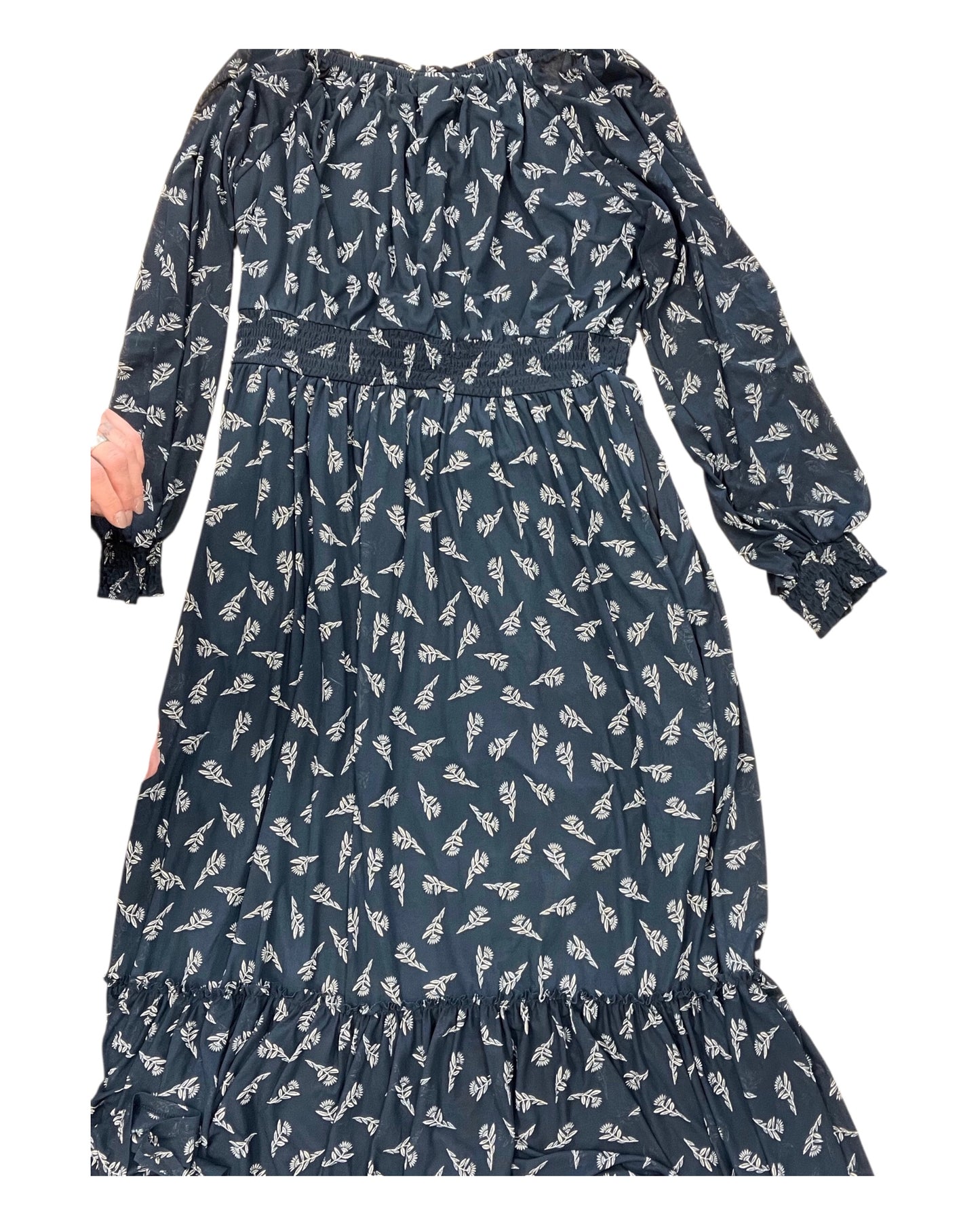 Dress Casual Maxi By Knox Rose In Blue, Size:L