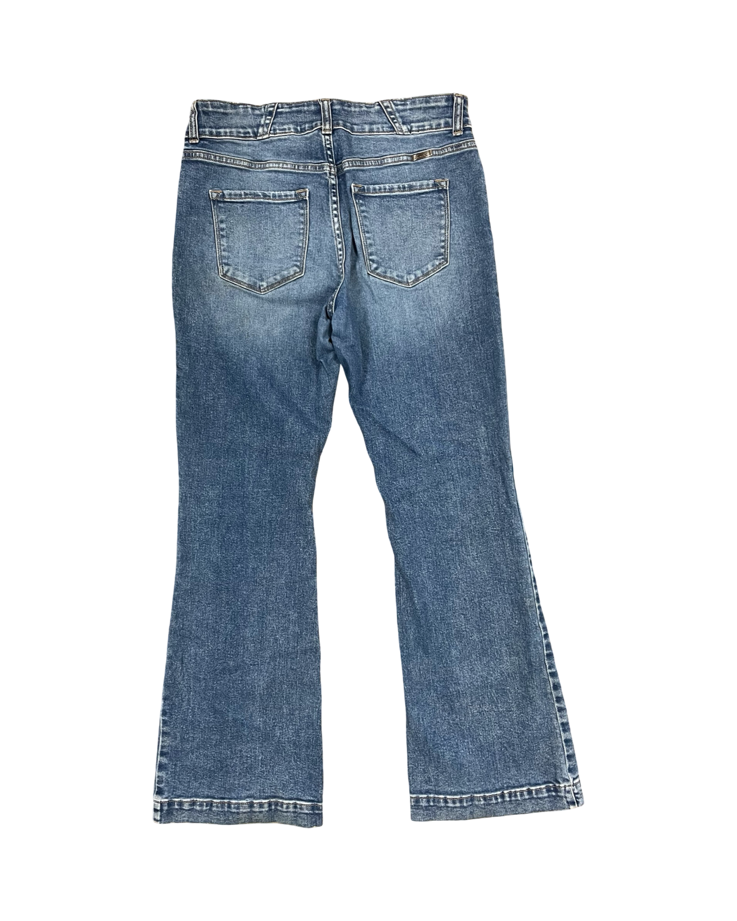 Jeans Boot Cut By Kancan In Blue Denim, Size:10