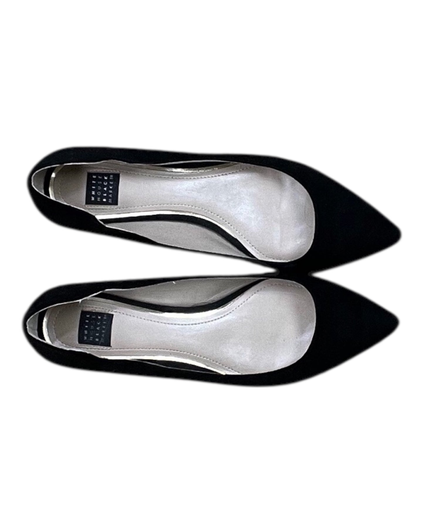 Shoes Flats By White House Black Market In Black, Size:8
