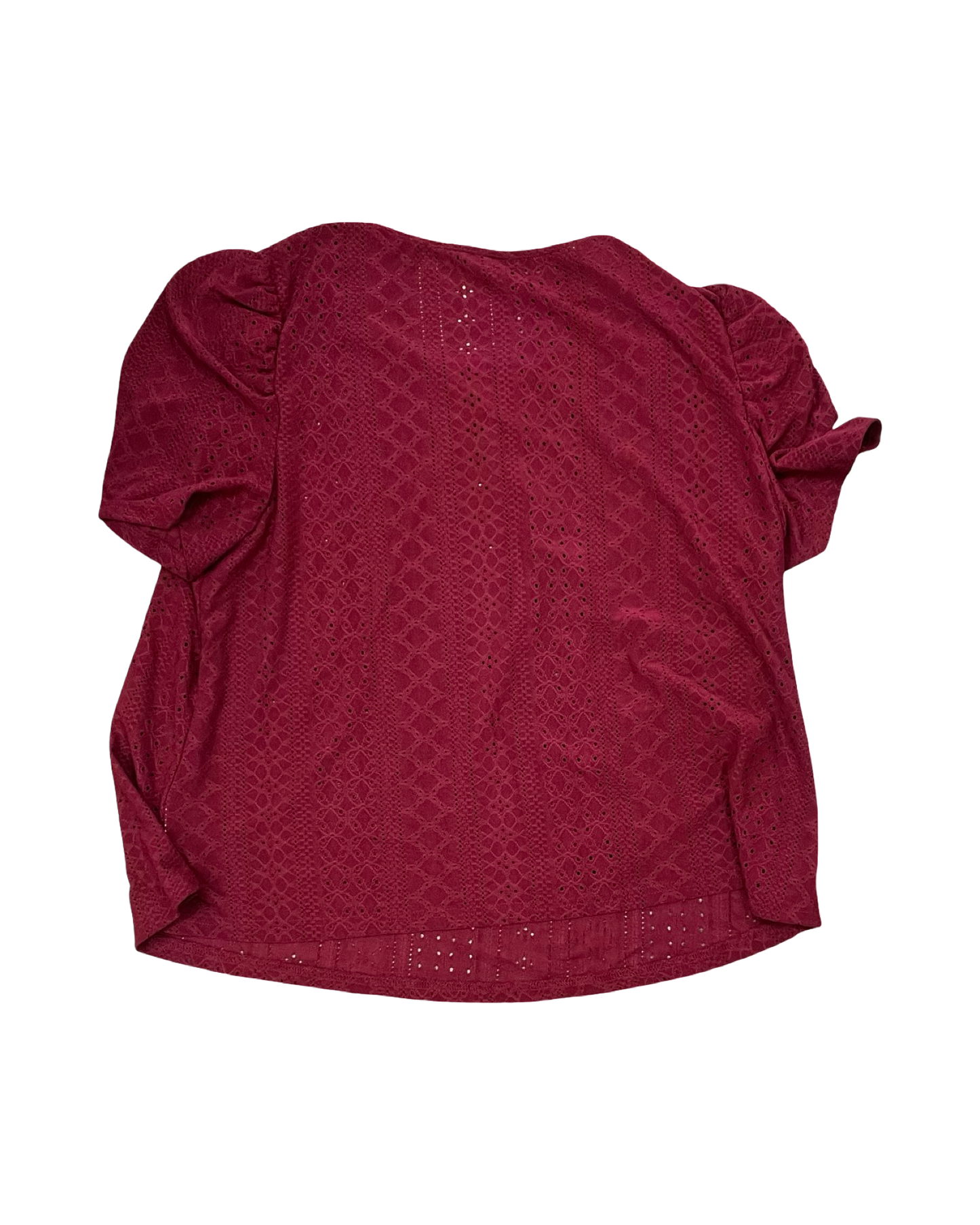 Top Ss By Shein In Red, Size:2X