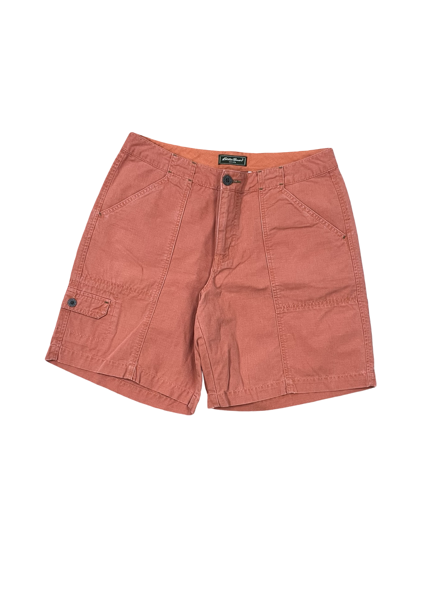 Shorts By Eddie Bauer In Orange, Size:8
