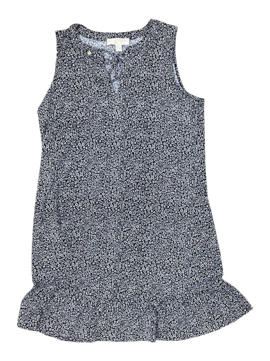 Dress Casual Midi By Michael By Michael Kors In Black & White, Size:L