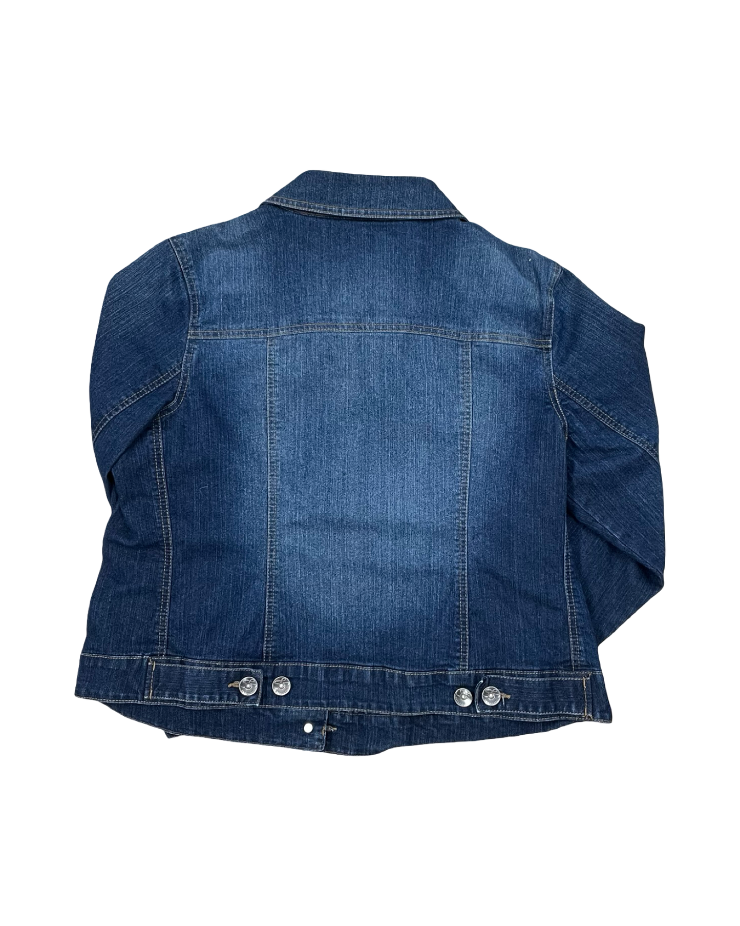 Jacket Denim By Style And Company In Blue Denim, Size:L