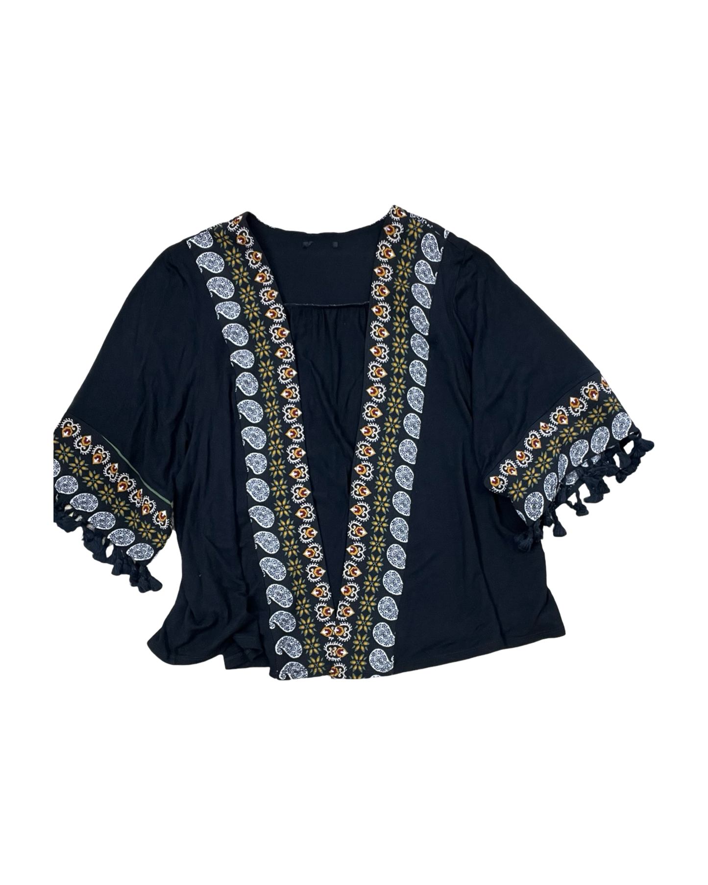 Cardigan By Clothes Mentor In Black, Size:S