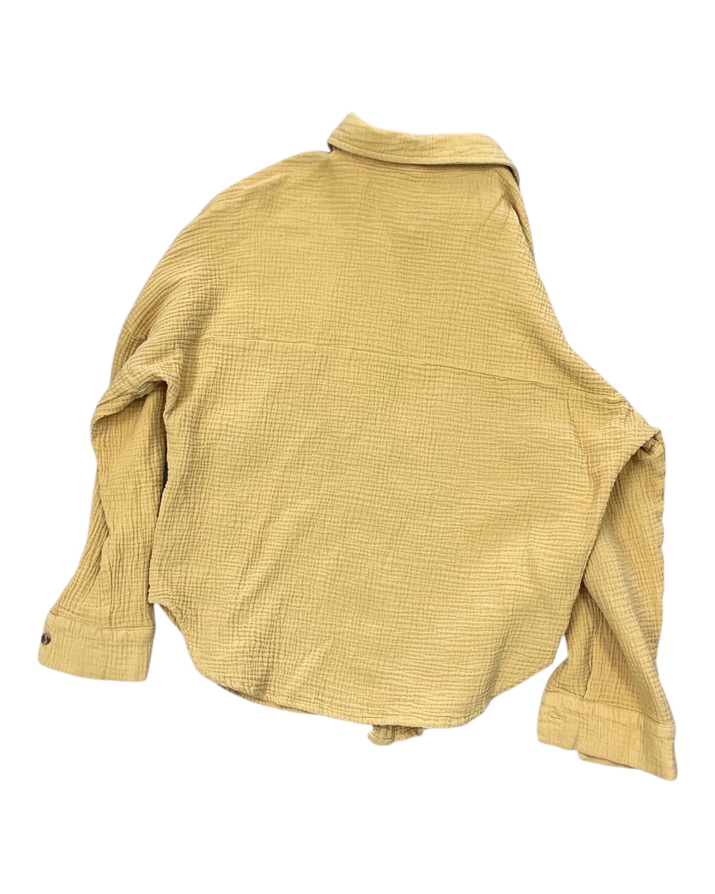 Top Ls By Clothes Mentor In Yellow, Size:M