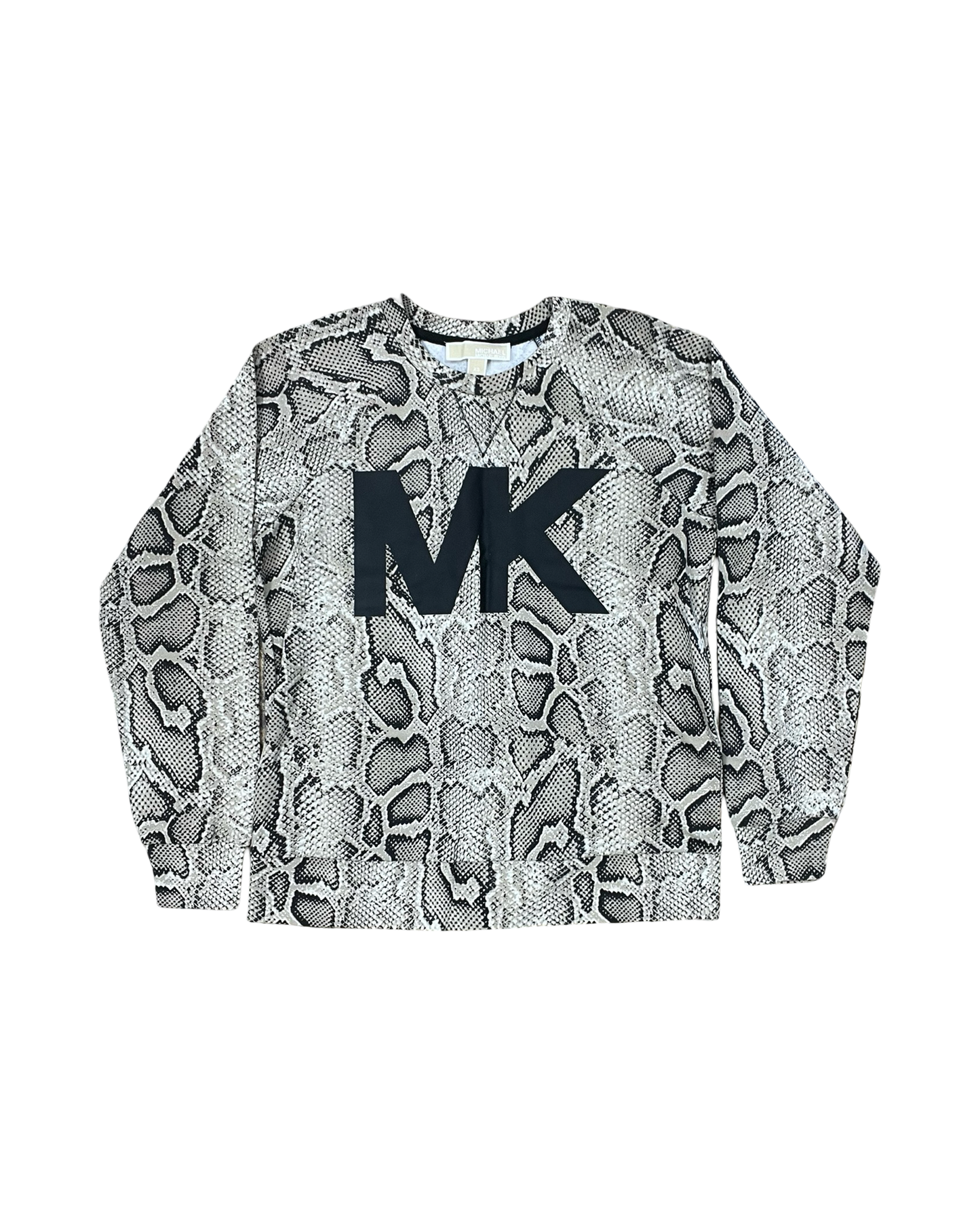 Top Ls By Michael By Michael Kors In Snakeskin Print, Size:Xs