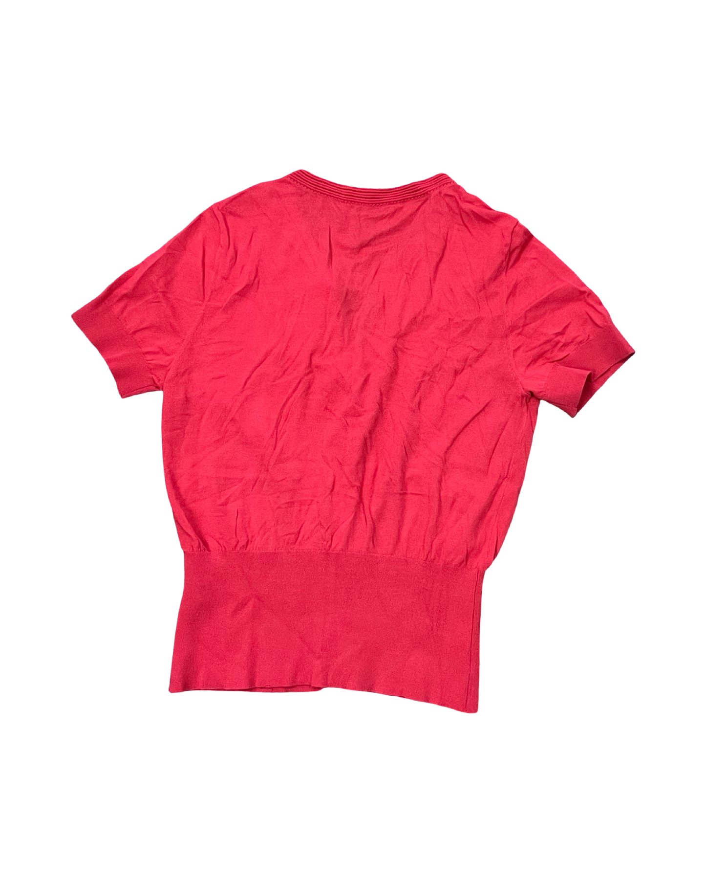 Blouse Ss By White House Black Market In Red, Size:M
