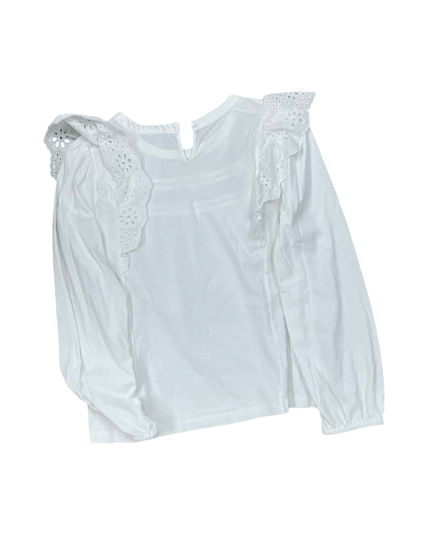 Top Ls By J. Crew In White, Size:S