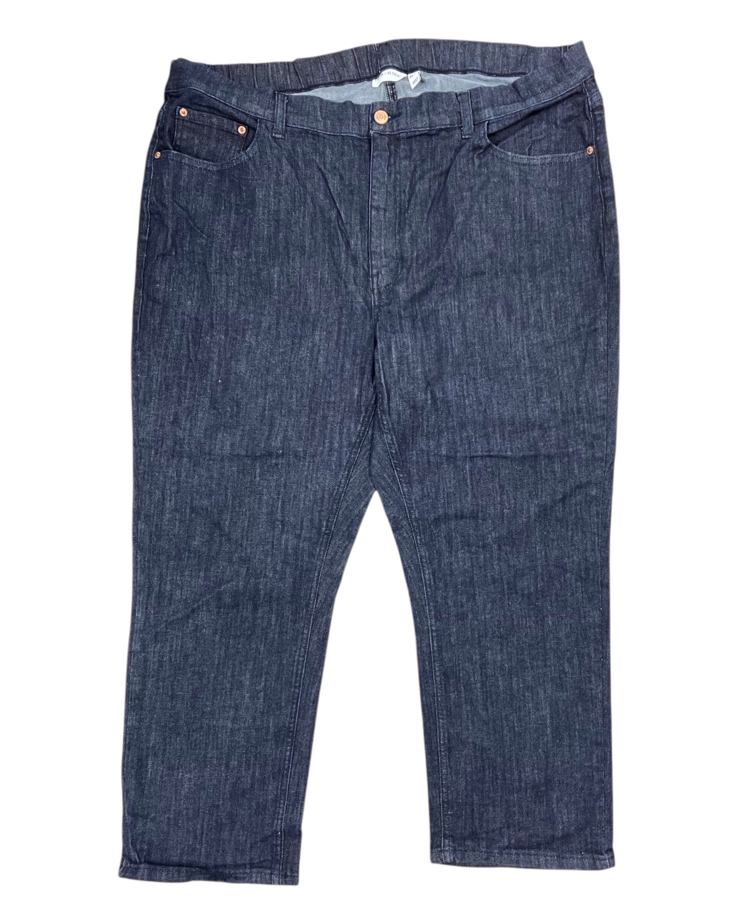 Jeans Straight By Clothes Mentor In Blue Denim, Size:22