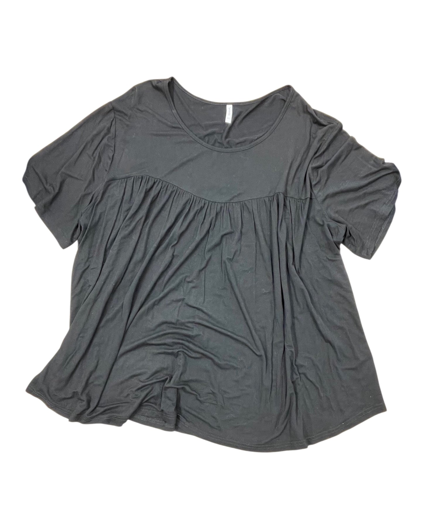 Top Ss By Clothes Mentor In Black, Size:4X
