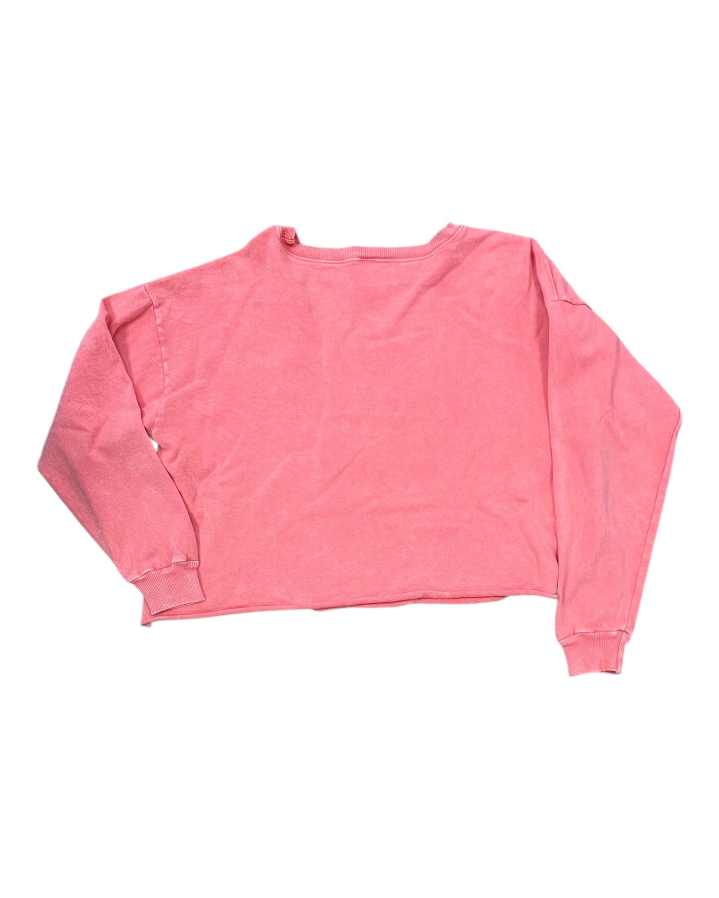 Sweatshirt Crewneck By Clothes Mentor In Orange, Size:S