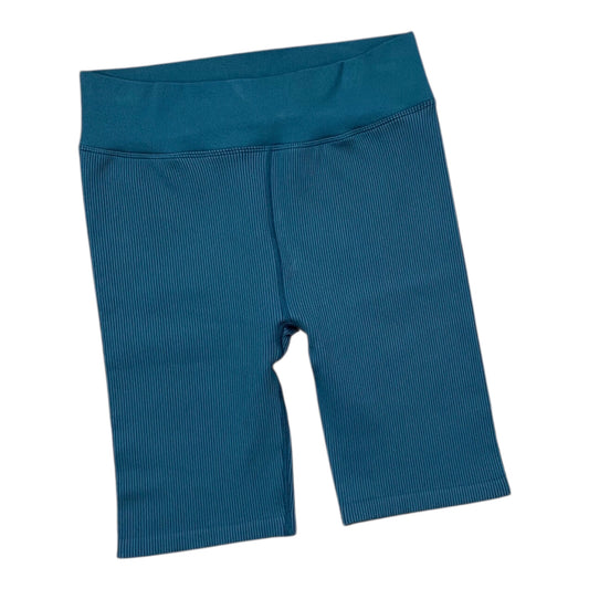 Athletic Shorts By Calvin Klein In Teal, Size:L
