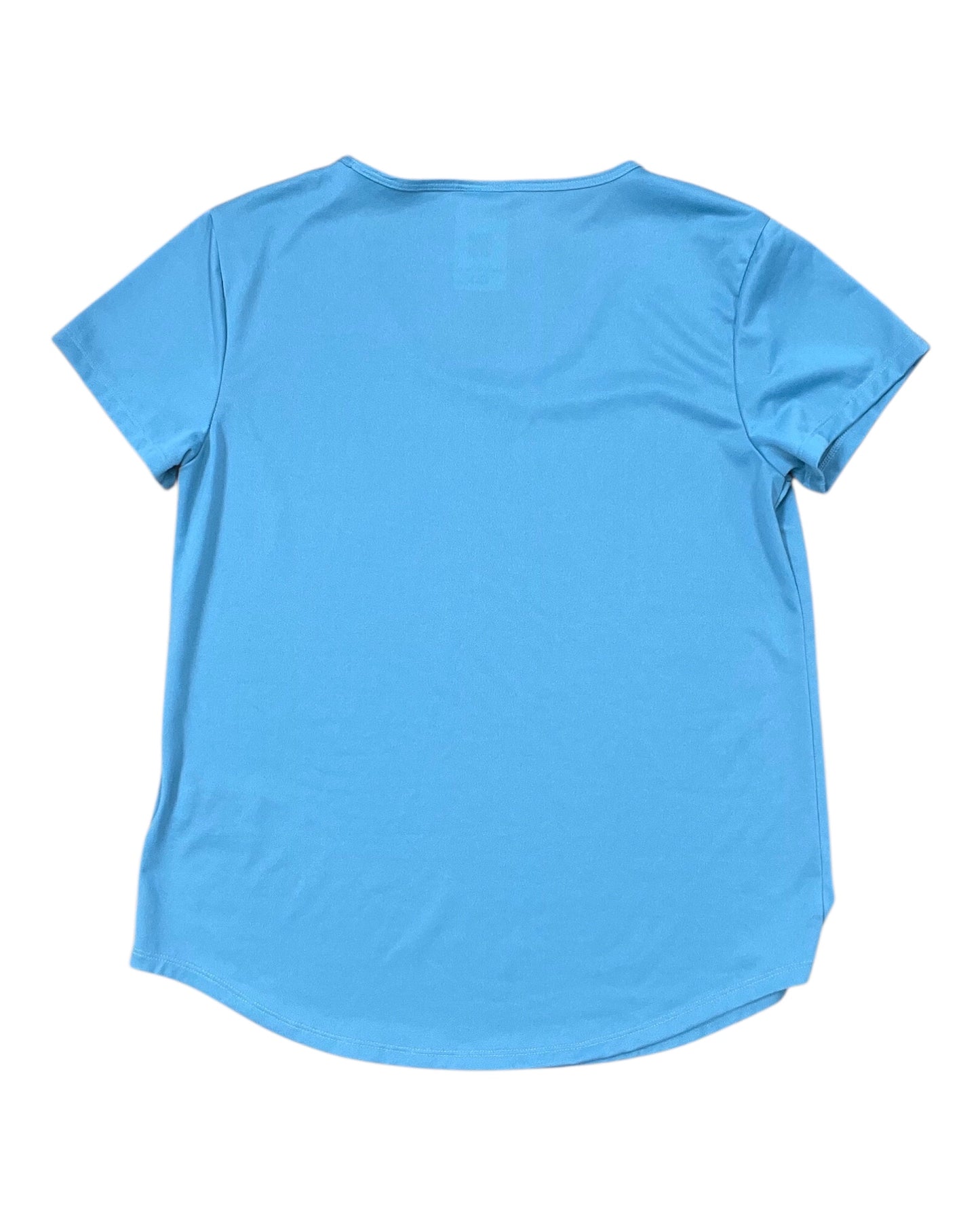 Athletic Top Ss By The North Face In Teal, Size:M