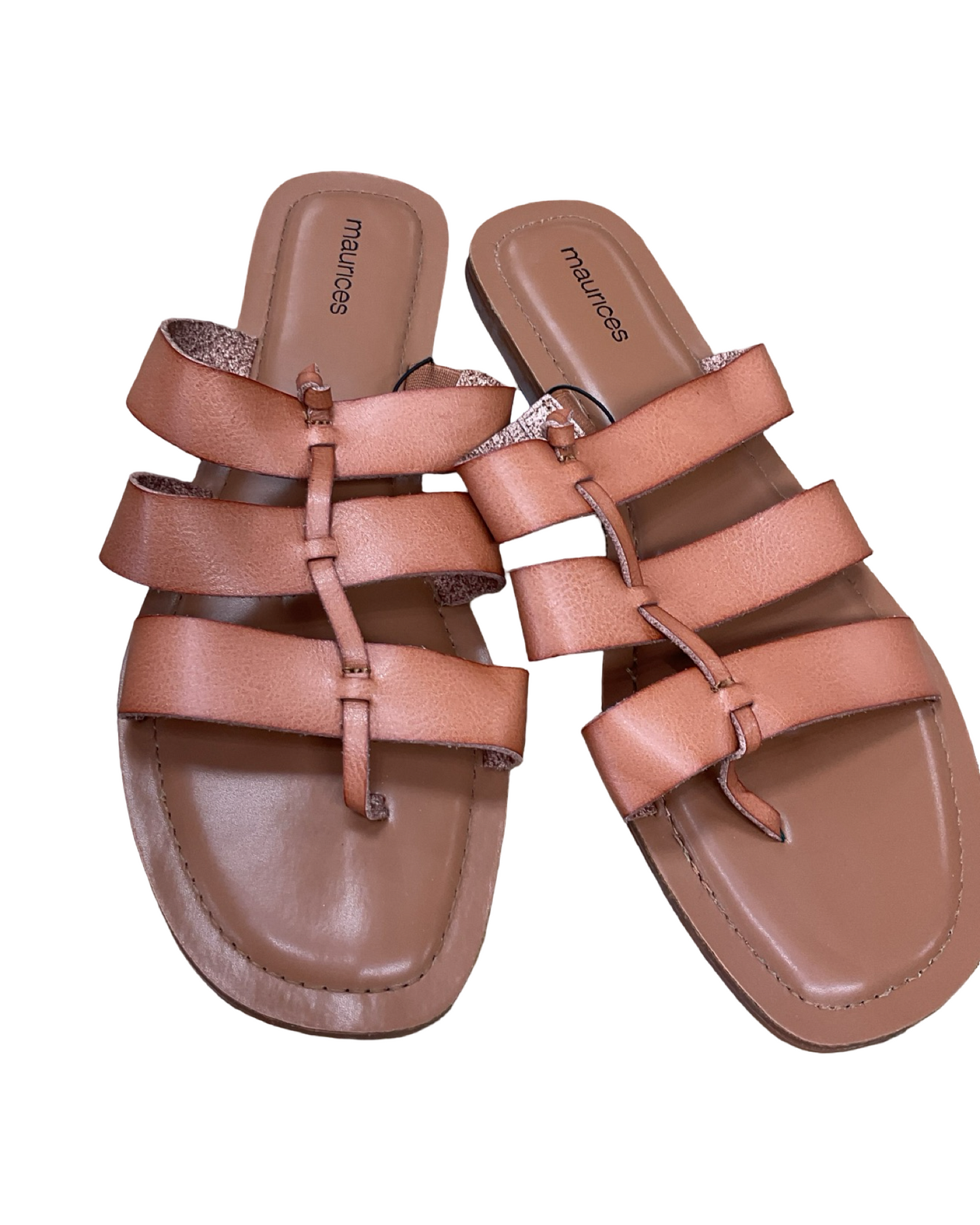 Sandals Flats By Maurices In Brown, Size:10